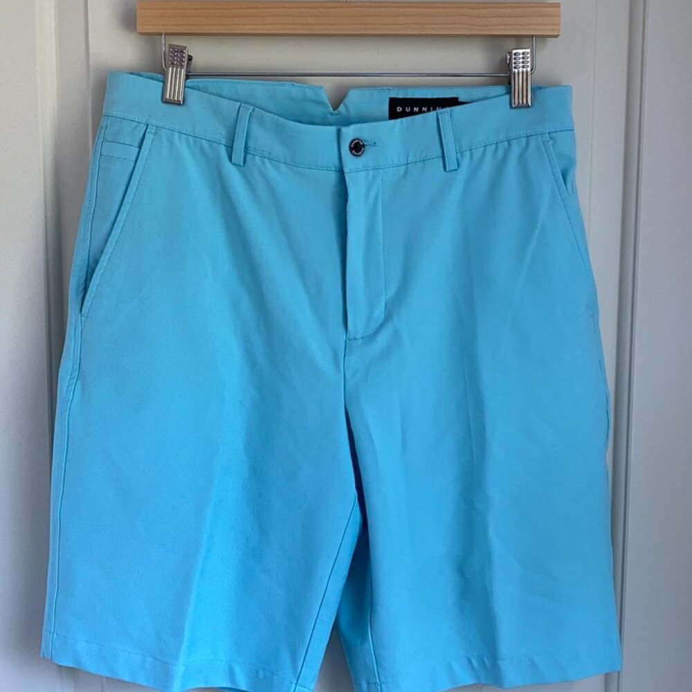 Dunning Men's Light Blue Golf Short Size 32